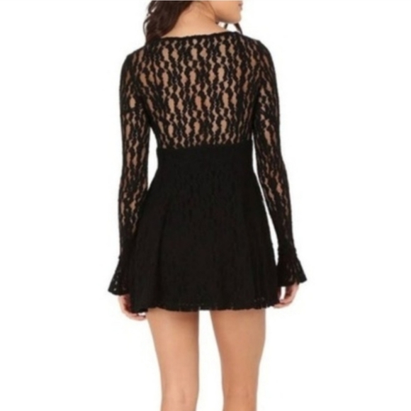 Free People Lace Skater Dress - Picture 2 of 3